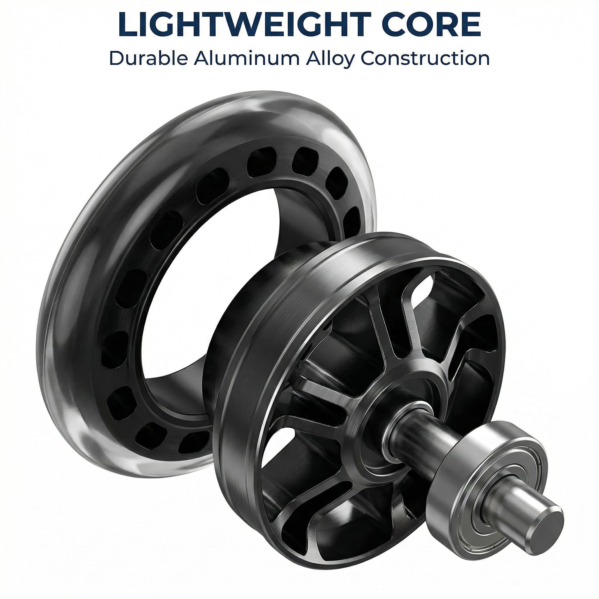 Little World Scooter Wheels - Quality Pair of 2pcs 100mm Stunt Scooter Wheels for Smooth Ride - Image 5