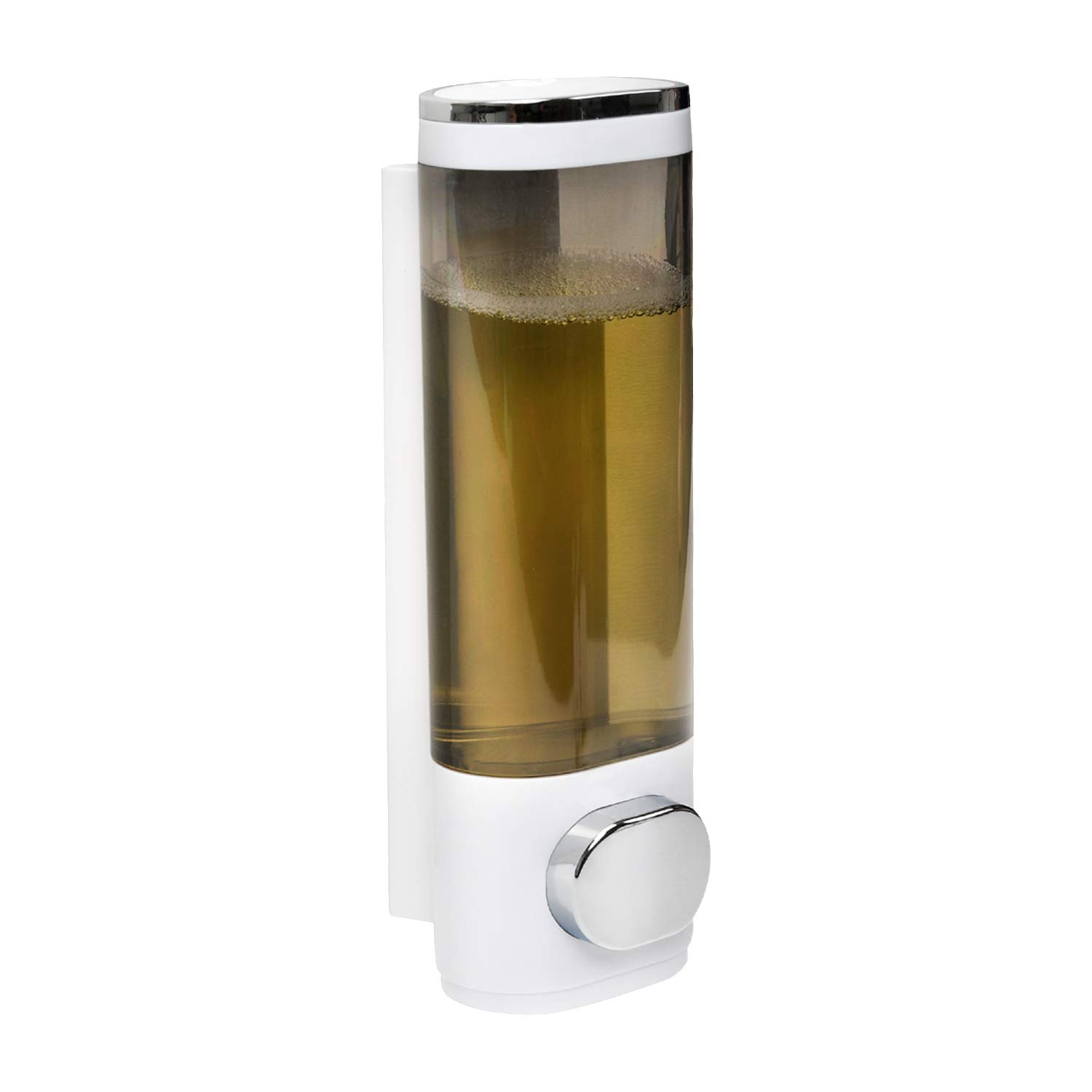 Wall Mounted Soap Dispenser Bathroom, Shower Soap Dispenser 300ml Body Wash Dispenser Set, Shampoo and Conditioner Dispenser Hand Pump for Toilet Bathroom Hotel Kitchen White - Image 8